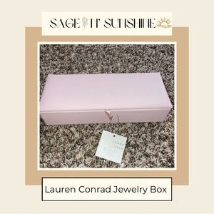 Lauren Conrad Jewelry Box - Blush Pink - New with Tags